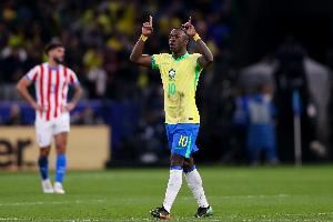 阿斯：维尼修斯在安帅巴西队重获新生，三球一助恢复争金球奖水准