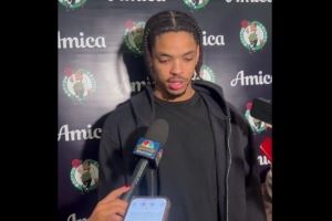 米诺特：能在北岸花园打球是一种幸运 无法形容赢球感觉